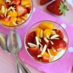 Mango-Strawberry Yogurt Parfaits