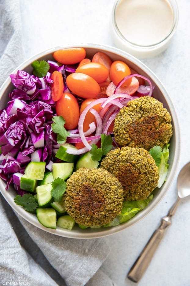 Baked Falafel Bowls Recipe Not Enough Cinnamon