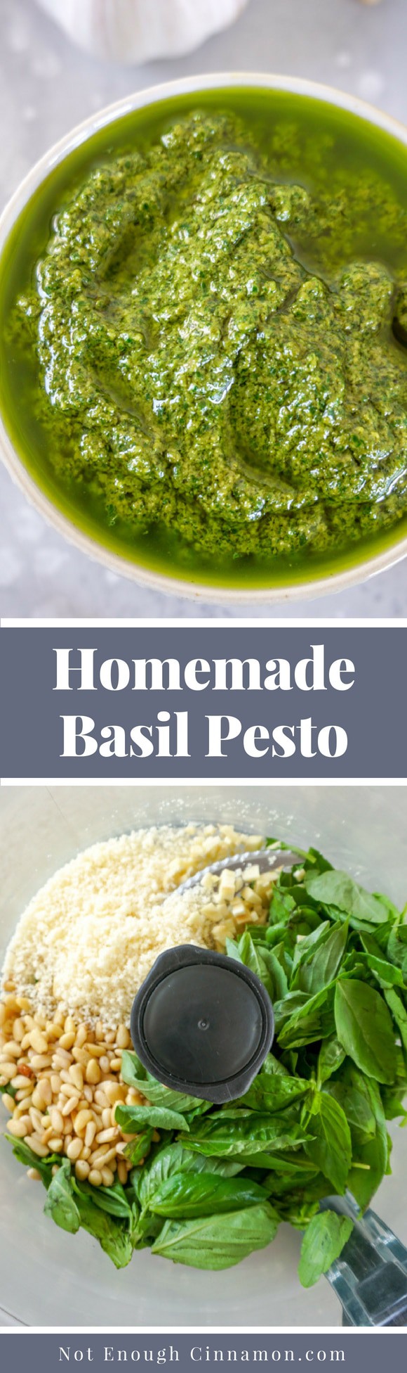 How To Make Homemade Basil Pesto - Step by Step Recipe
