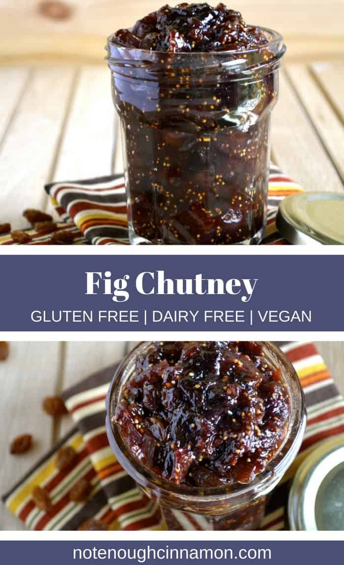 Fig Chutney (with fresh or frozen figs) Not Enough Cinnamon