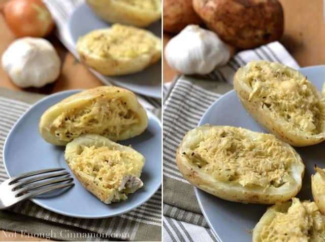 Loaded Creamy Chicken Potato Skins gallery