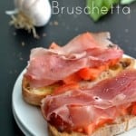 Tomato and Prosciutto Bruschetta