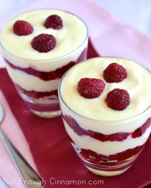 Easy Raspberry Tiramisu - Pin