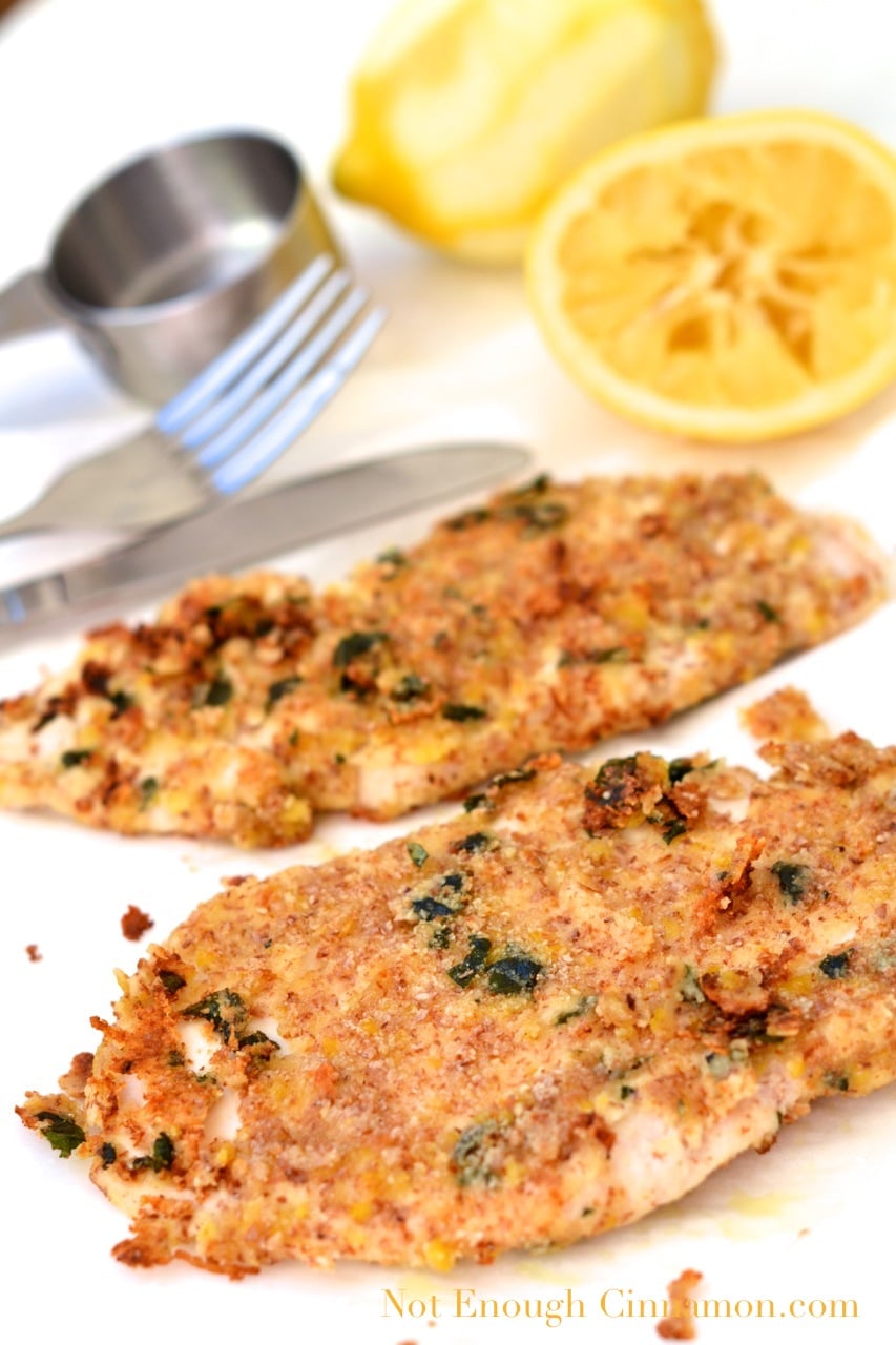 Almond-Crusted Chicken Schnitzel