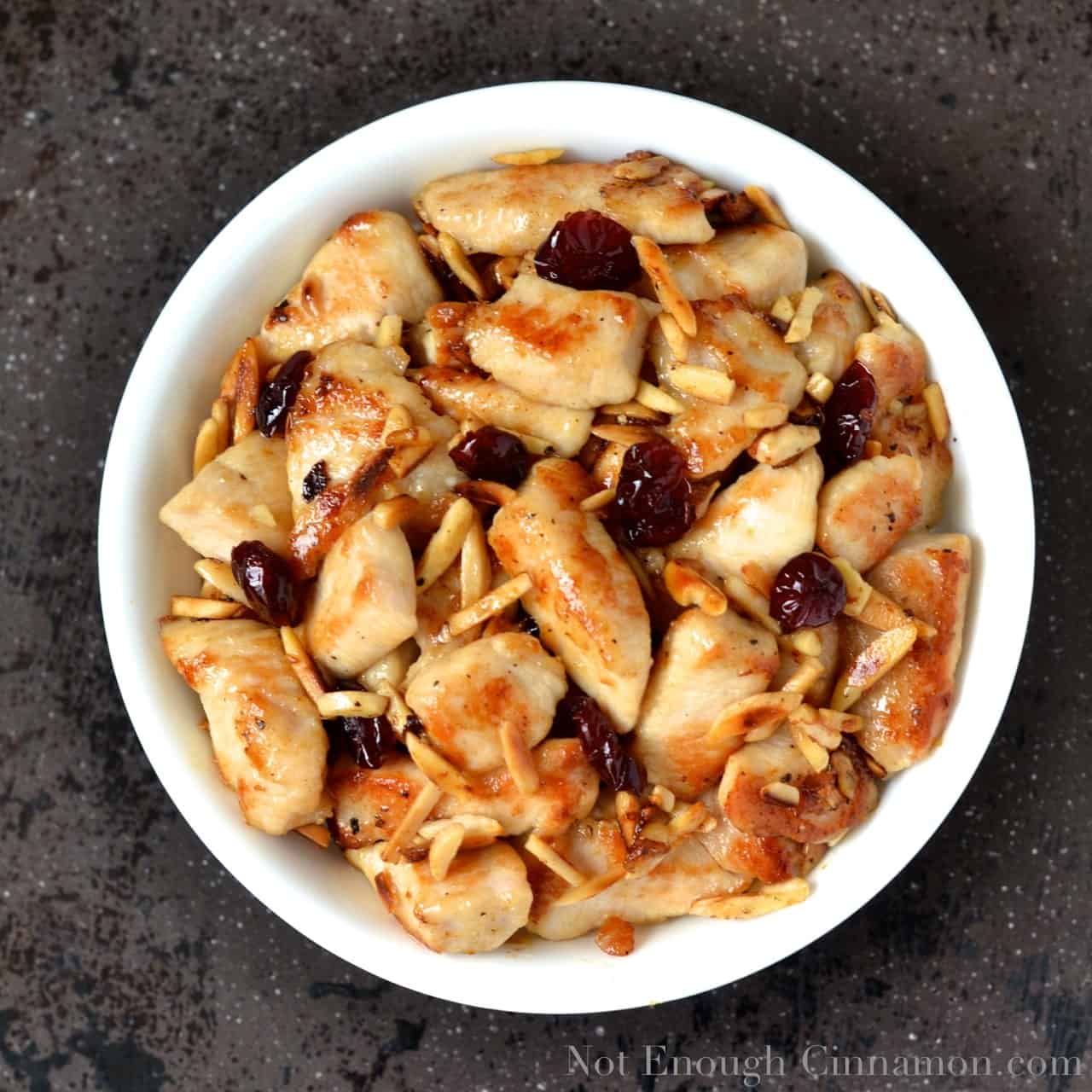 Almond Craisins Chicken Skillet