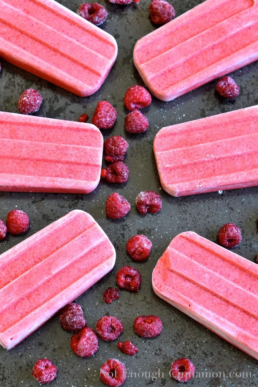 Coconut Berry Popsicles - a popsicles recipe