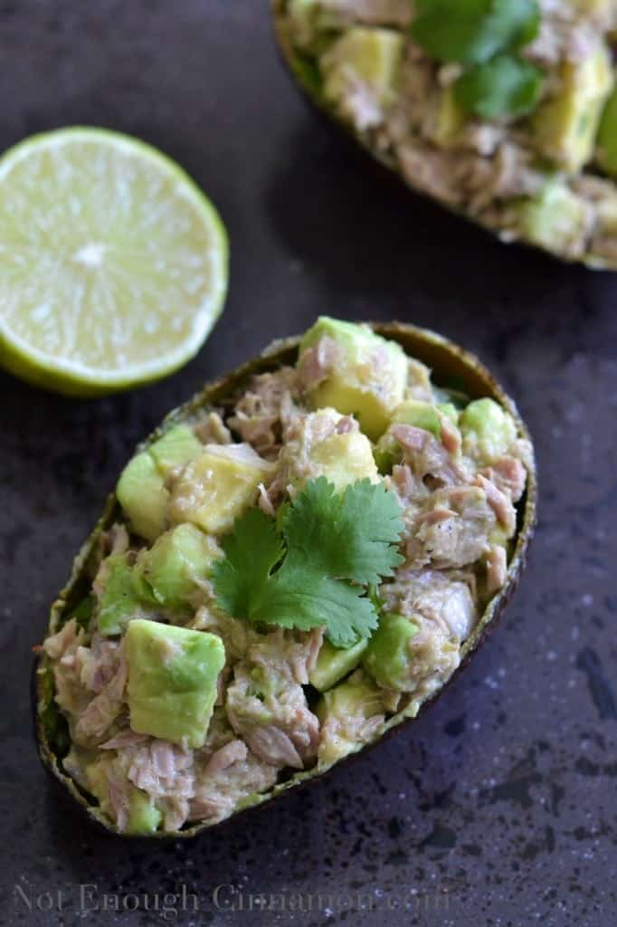 Tuna Avocado Boats