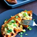 Pulled Pork Stuffed Sweet Potatoes