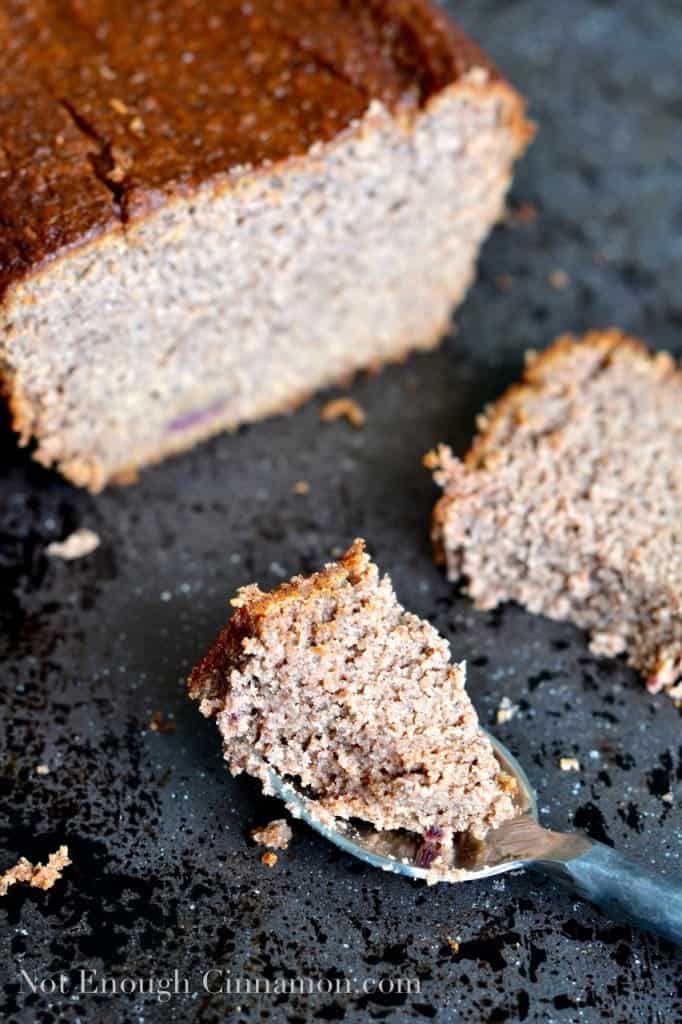 Paleo Banana Bread I NotEnoughCinnamon.com