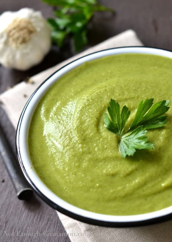 Simple Broccoli Soup - NotEnoughCinnamon.com