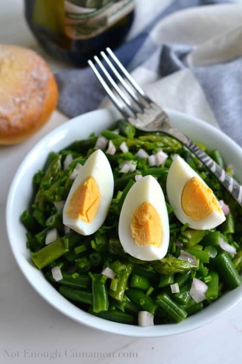 Green Bean and Asparagus Salad | www.notenoughcinnamon.com