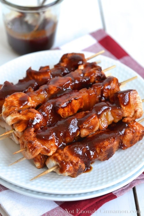 Chicken Pineapple Skewers - Pin