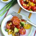 Corn Tomato and Avocado Salad - Pin