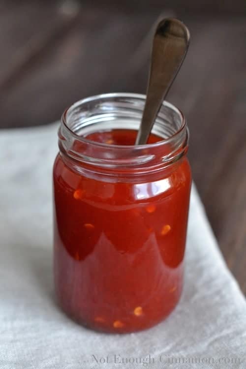 Homemade Sugar Free Sweet Chili Sauce - pin