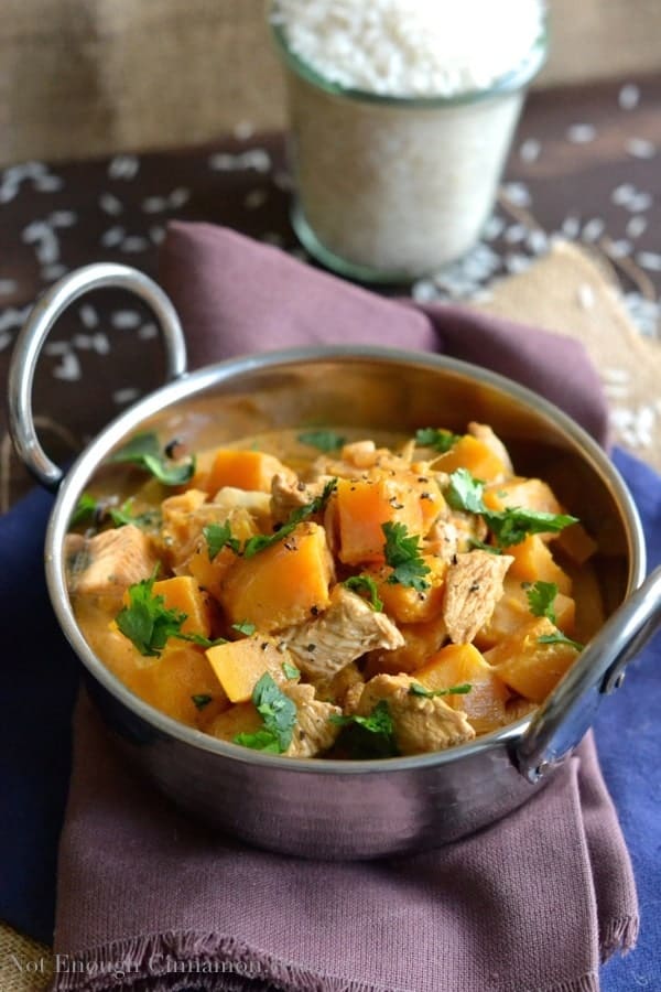 Easy Chicken and Pumpkin Curry | Pin