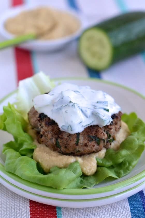 Middle Eastern Lamb Burgers | NotEnoughCinnamon.com #recipe #glutenfree