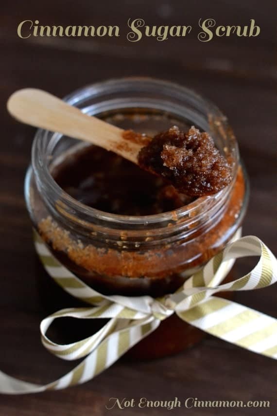 DIY Homemade Cinnamon Sugar Scrub Not Enough Cinnamon