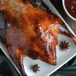 Easy Plum and Ginger Roasted Duck - NotEnoughCinnamon.com