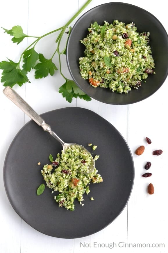 Broccoli Cauliflower Tabbouleh