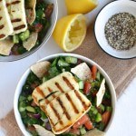 A fresh and healthy salad recipe that both vegetarian and meat lovers will enjoy this summer! - recipe on NotEnoughCinnamon.com