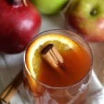 A warm and comforting drink, perfect for when it's cold outside! | Find this easy recipe on NotEnoughCinnamon.com #holidays #thanksgiving #christmas