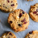 Paleo Macadamia Cranberries Cookies - Gluten free, sugar free and dairy free - Perfect for the holidays and Christmas! | Find the recipe on NotEnoughCinnamon.com