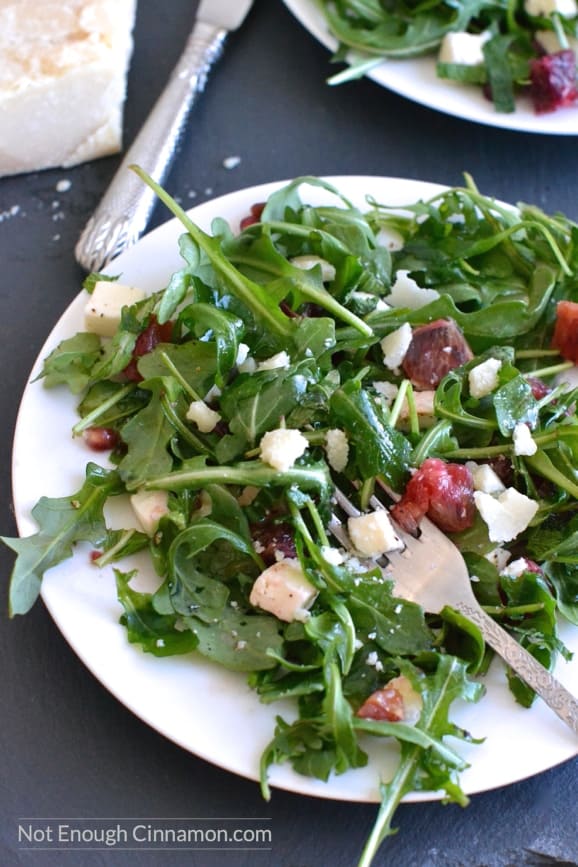 Blood Orange, Mozzarella and Arugula Salad Recipe - NotEnoughCinnamon.com #glutenfree #healthy