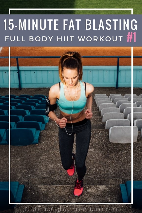 15-Minute Fat Blasting Full Body HIIT Workout #1