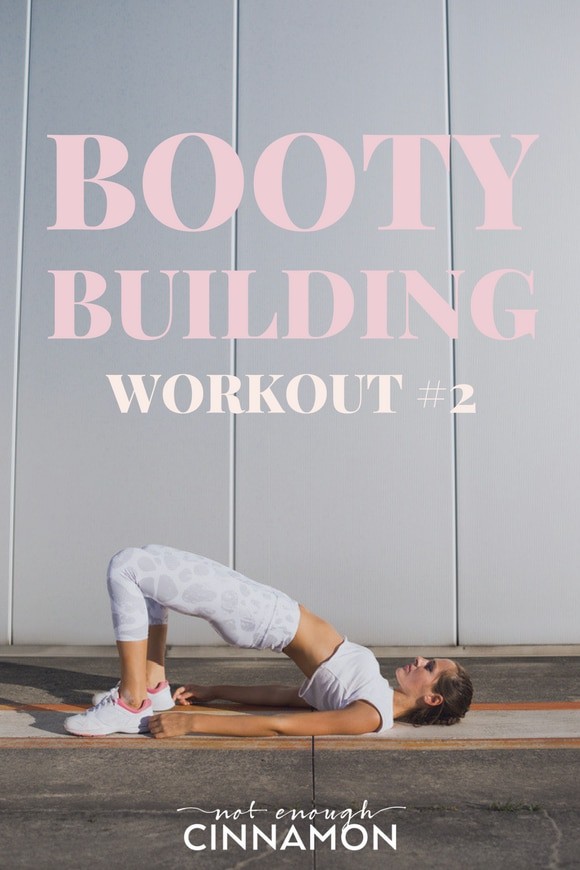 This Booty-Building series is focused on strengthening, toning and rounding our glutes! Let’s do this and build ourselves a dreamy butt!! See the workout on NotEnoughCinnamon.com
