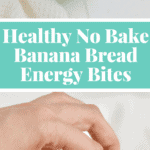 A convenient healthy no bake snack that tastes just like banana bread! #paleo #vegan #glutenfree - Find the recipe on NotEnoughCinnamon.com