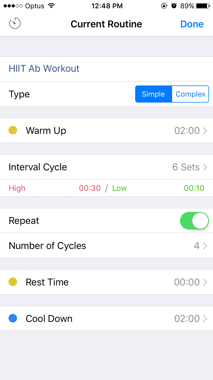 Hiit ab online workout beginner