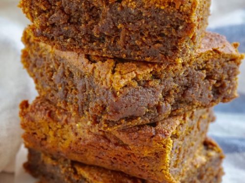 Pumpkin Blondies Vegan Paleo Not Enough Cinnamon