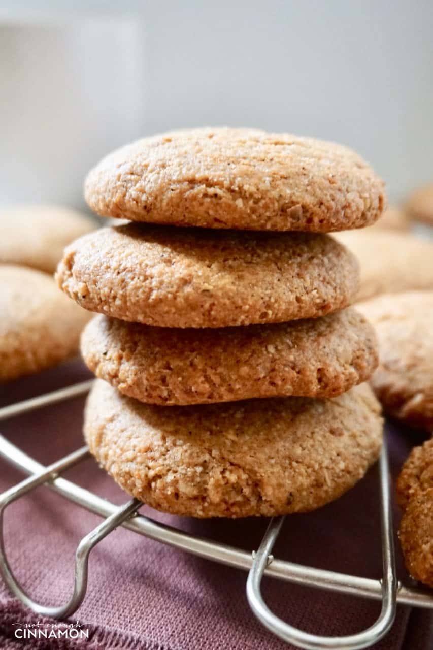 Gluten-free Chai Cookies (Refines Sugar-free, Dairy-free) | Not Enough ...