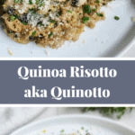 Mushroom Quinoa Risotto aka Quinotto recipe - NotEnoughCinnamon.com