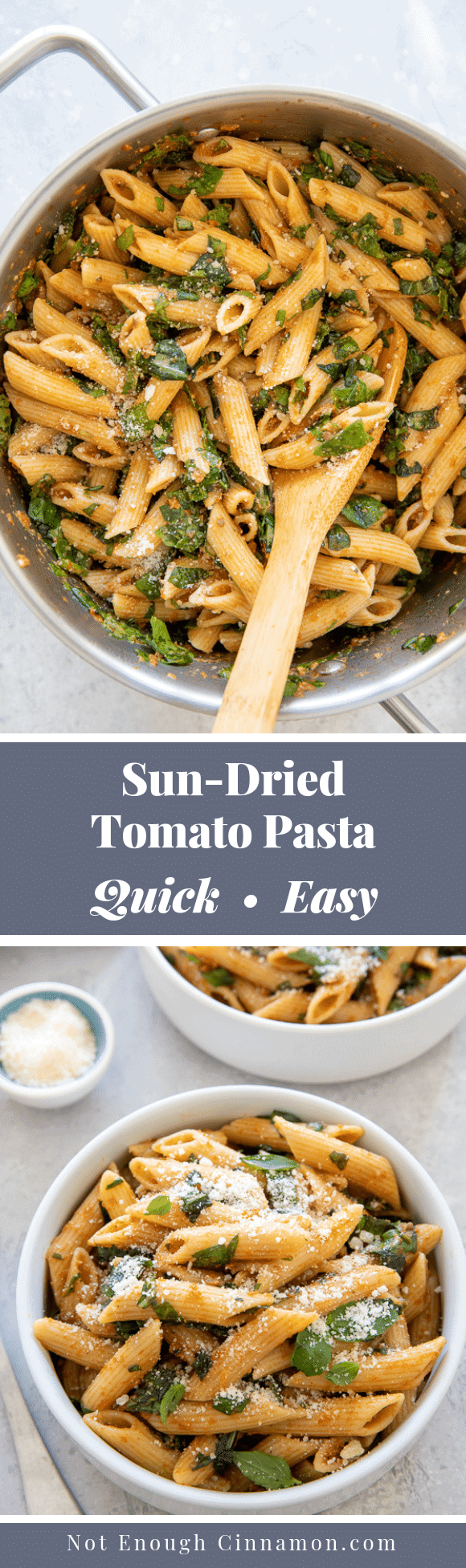 Easy Sun-Dried Tomato Pasta Pin