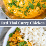 pin for red thai curry with chicken